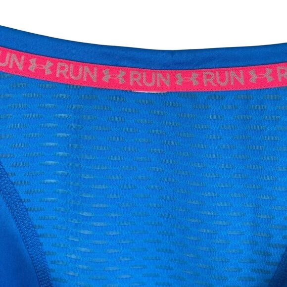 Under Armour Blue Running Tee Size Large - Picture 5 of 9